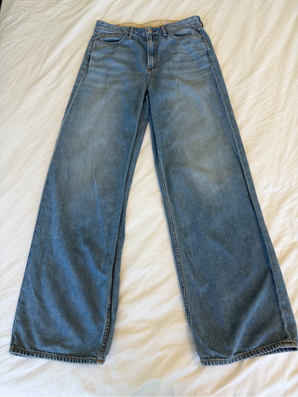 Rag & Bone Logan Mid Rise Wide Leg Featherweight Jeans - Picture 6 of 8